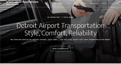 Desktop Screenshot of airporttransportation-detroit.com