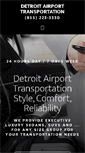 Mobile Screenshot of airporttransportation-detroit.com